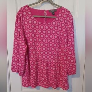 Olivia & Martin Peplum Top
